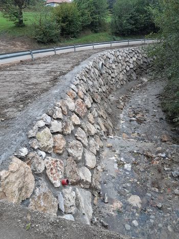 Sanacija brežine potoka Kolja