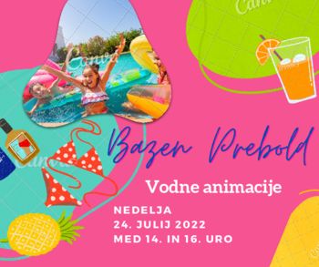 Vodne animacije na Bazenu Prebold
