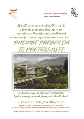 Podobe Prebold iz preteklosti