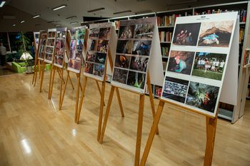 Jamarski klub Črni galeb Prebold v preboldski knjižnici