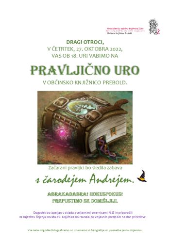 Pravljična ura s Čarodejem Andrejem