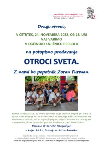 Potopisno predavanje Otroci sveta