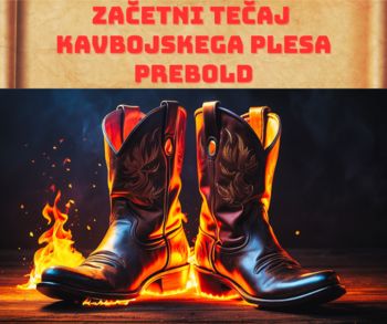 Začetni tečaj kavbojskega plesa v vrstah - PREBOLD