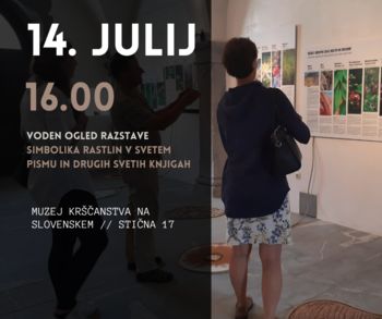 Javno vodstvo po razstavi Simbolika rastlin v Svetem pismu in drugih svetih knjigah