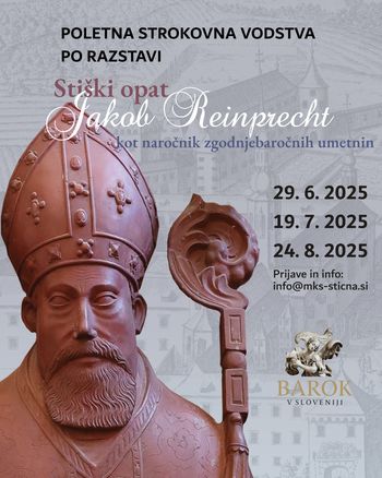 Strokovno vodstvo po razstavi o opatu J. Reinprechtu