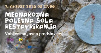 Vabilo na javni dogodek in predstavitev Mednarodne poletne šole