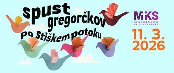 Spust gregorčkov po Stiškem potoku (Gregorjevo 2026)