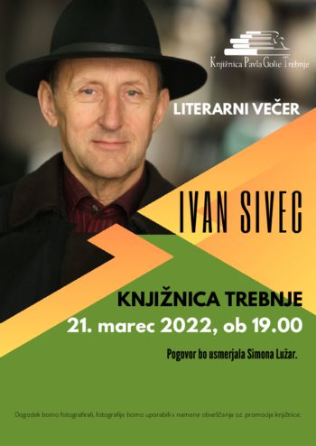 Literarni večer z Ivanom Sivcem