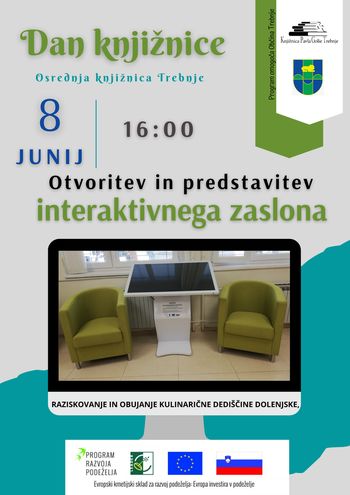 Otvoritev in predstavitev Interaktivnega zaslona