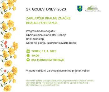 27. Golievi dnevi z Marto Bartolj