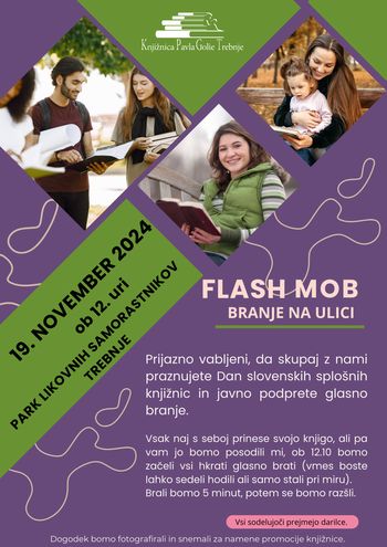 Knjižničarski flash mob