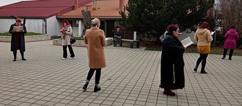 Knjižnični flash mob 