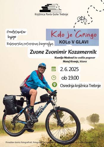 Kolesarski potopis Kdo je Gringo: KOLo V GLAVI