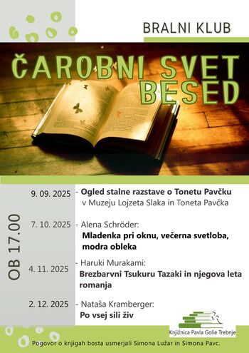 Bralni klub v knjižnici Trebnje