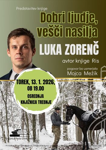 Predstavitev knjige Dobri ljudje, vešči nasilja