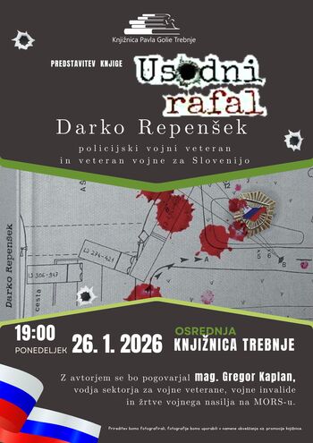 Predstavitev knjige Usodni rafal