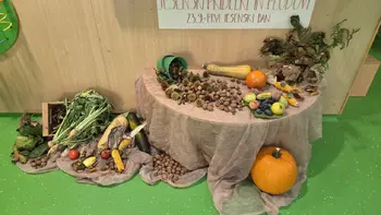 Obisk tetke Jeseni v vrtcu Krmelj