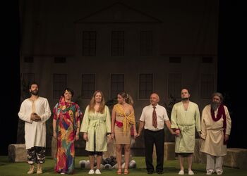 Na oddih s kanalskimi gledališčniki – premiera predstave Ritrit