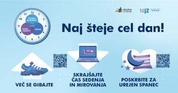Naj šteje cel dan – 24 urno gibalno vedenje