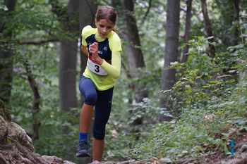 Kiara Blatnik, najboljša gorska tekačica med mlajšimi deklicami
