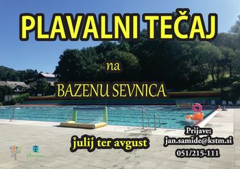 PLAVALNI TEČAJ na Bazenu Sevnica