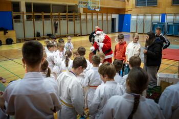 Božiček obiskal mlade tekmovalce IPPONA na tekmi v JU JITSU