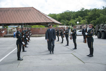 Slovesnost ob 25. obletnici slovesne prisege prve generacije slovenskih nabornikov, Ig 11.6.2016