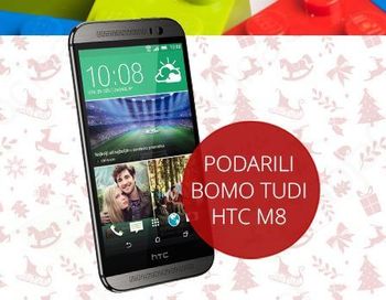 Podari LEGO kocko in zadeni HTC telefon