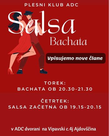 TEČAJ SALSE IN TEČAJ BACHATE