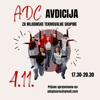 A V D I C I J A ZA MLADINSKE PLESALCE