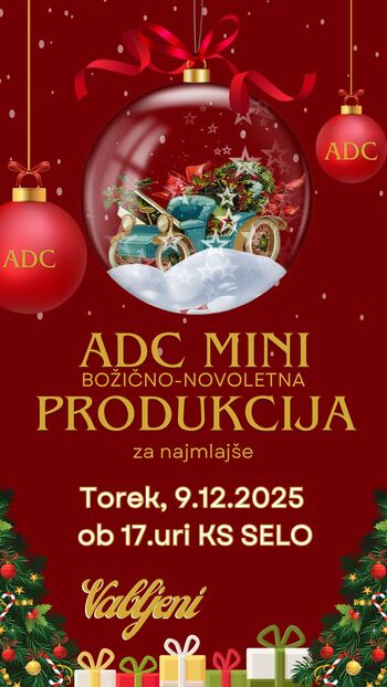 MINI ADC BOŽIČNA PRODUKCIJA ZA NAJMLAJŠE 