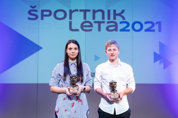 Športnika leta 2021 v Mestni občini Novo mesto sta Petra Kramar in Gal Glivar
