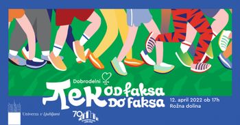 Dobrodelni tek od faksa do faksa