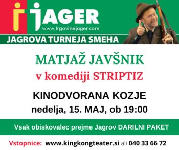 MATJAŽ JAVŠNIK NA JAGROVI TURNEJI SMEHA