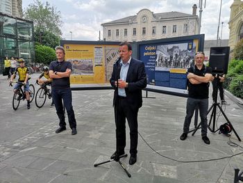 Razstava Celjski peloton s pregledom razvoja cestnega kolesarstva v Celju