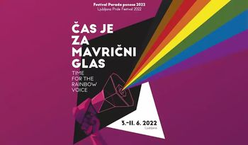 Festival Parada ponosa 2022: »Čas za mavrični glas«