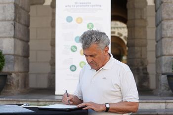 Ljubljana, podpisnica nadnacionalne zaveze o promociji kolesarjenja