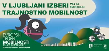 Evropski teden mobilnosti že 21. leto v Ljubljani