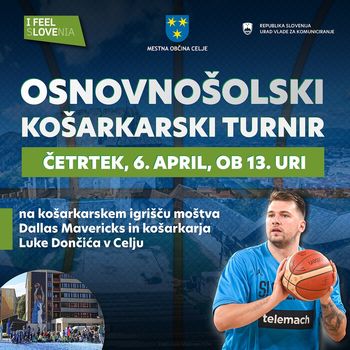 Košarkarski turnir za osnovnošolce - »I feel Slovena Night« v Celju