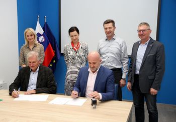 Podpisan je sporazum o skupni izvedbi investicije DPN Ločica ob Savinji - Letuš