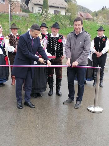 Otvoritev državne ceste skozi Tupaliče