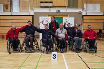 Košarkaši Društva paraplegikov ljubljanske pokrajine tretji na državnem prvenstvu Košarkaši Društva paraplegikov ljubljanske pokrajine tretji na državnem prvenstvu