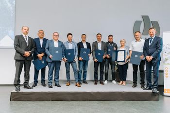 Priznanje Komunali Tolmin za 70 let delovanja in izjemne dosežke na področju komunalnega gospodarstva