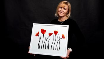 Razstava Lorene Ignaz Moj svet v steklu