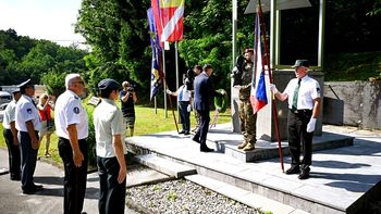 Pred dnevom državnosti in spominskim dnevom MONM v Pogancih in v Prečni tradicionalno položili venca