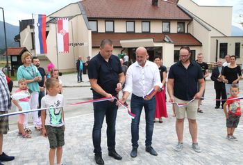 Otvoritev nove infrastrukture na Gomilskem