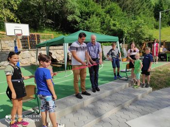 Prireditev ob dnevu državnosti in otvoritev novega športnega igrišča v Kokri