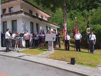 Praznovanje dneva državnosti in osvoboditve MMP Robič v osamosvojitveni vojni leta 1991