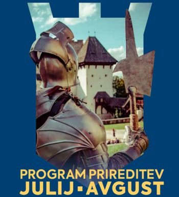 Program prireditev - julij in avgust 2022