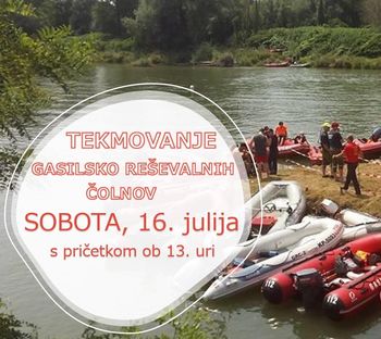 37. tekmovanje gasilsko reševalnih čolnov